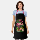 Retro Pink Flamingos Classic Schort (Gedragen)