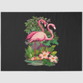 Retro Pink Flamingos Classic Tissuepapier (Voorkant)