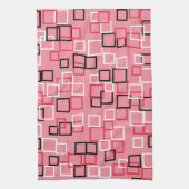 Retro Pink Kitchen Towel Theedoek (Verticaal)