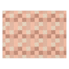 Retro Pink Patchwork Tafelkleed