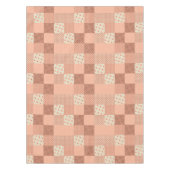 Retro Pink Patchwork Tafelkleed (Voorkant)