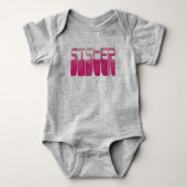 Retro Pink Sister Romper (Voorkant)