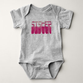 Retro Pink Sister Romper