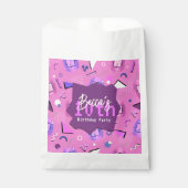 Retro Pink Tamagotchi Birthday Bedankzakje (Voorkant)