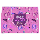 Retro Pink Tamagotchi Verjaardag Groot Cadeauzakje (Voorkant)