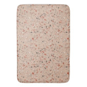 Retro Pink Terrazzo Marble Pattern Badmat (Voorkant Verticaal)