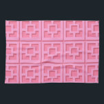 Retro Pink Trellis Kitchen Towels Theedoek<br><div class="desc">Voeg overal waar je gaat een scheut van mid-century moderne Palm Springs toe met deze Retro Pink Trellis patroon keukenhanddoeken. Het werd geïnspireerd door betonnen briesblokken. De gedeconstrueerde versie van de architectuur uit de jaren '50 geeft een direct designgevoel aan het dagelijks leven.</div>