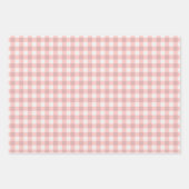 Retro Pink Woodland Scene Aangepaste foto's Kerstm Inpakpapier Vel (Voorkant 3)