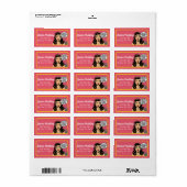 Retro Pinup_ Actie verpakt Etiket (Full Sheet)