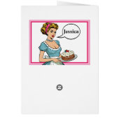 Retro Pinup_ dagelijks geserveerd (Achterkant)