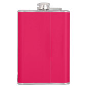 Retro  Pinup Girl Art Hip Flask Drink Heupfles (Achterkant)