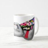 Retro Pinup Girl Mok (Voorkant rechts)