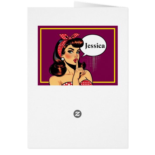 Retro Pinup_ Hey Pudding (Achterkant)