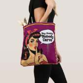 Retro Pinup_ Hey Pudding Tote Bag (Dichtbij)