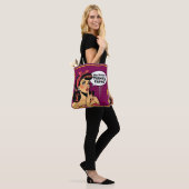 Retro Pinup_ Hey Pudding Tote Bag (Op model)