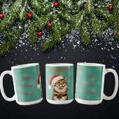 Retro Pinup  Kattenkerst Koffiemok