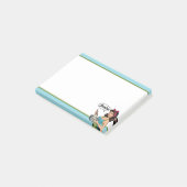 Retro Pinup_ met vriendelijkheid Post-it® Notes (Schuin)