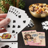Retro Pinup_ Niet verkeerd Pokerkaarten (Insitu)