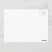 Retro Pistermodel, Vintage Art Deco Mode Briefkaart (Achterkant)