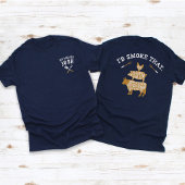 Retro Pit Master Custom Name Grappig Ik zou dat ro T-shirt