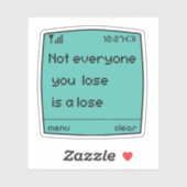 Retro Pixel Art Mobiele Telefoon Sticker (Vel)