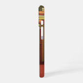 Retro Pixel Staircase iPhone 16 Hoesje (Linkerkant)