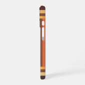 Retro Pixel Tunnel iPhone 16 Hoesje (Linkerkant)