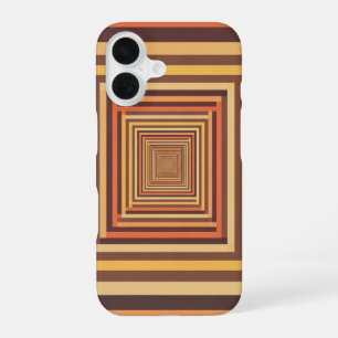 Retro Pixel Tunnel iPhone 16 Hoesje