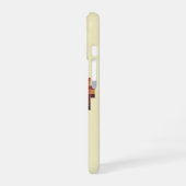 Retro Pixelated Circle iPhone 16 Hoesje (Linkerkant)