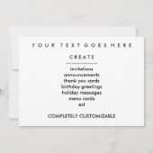 retro pizza kaart (Achterkant)