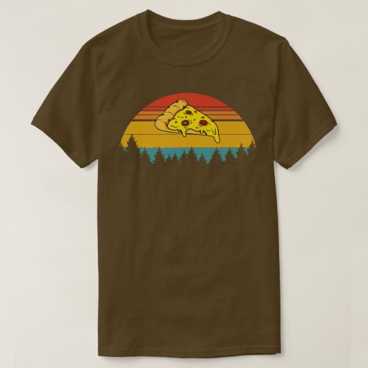 Retro Pizza Premium5805 T-shirt (Design voorkant)