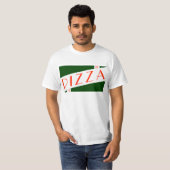 retro pizza t-shirt (Voorkant volledig)
