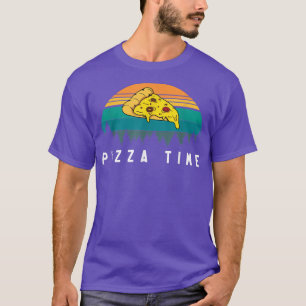 Retro Pizza Tijd 34625807 T-shirt