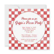 Retro Pizzeria Pizza Party Italiaans Verjaardagsfe