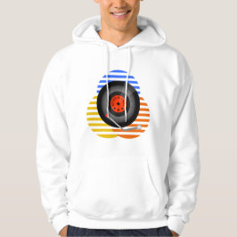 Retro Plaat Hoodie