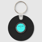 Retro plaatlabel op maat sleutelhanger (Achterkant)