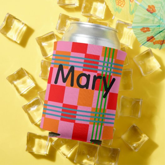 Retro Plaid  Blikjeskoeler (Insitu Zomer)