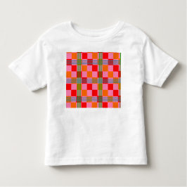 Retro Plaid  Kinder Shirts