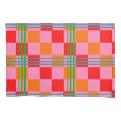 Retro Plaid  Kussensloop (Voorkant)