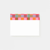 Retro Plaid  Post-it® Notes (Voorkant)