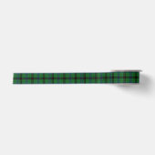Retro Plaid Tartan Green Davidson Satijnen Lint (Voorkant)