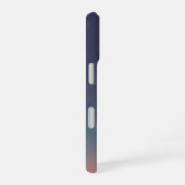 Retro planeet en omringende rotsen iPhone 16 hoesje (Rechterkant)