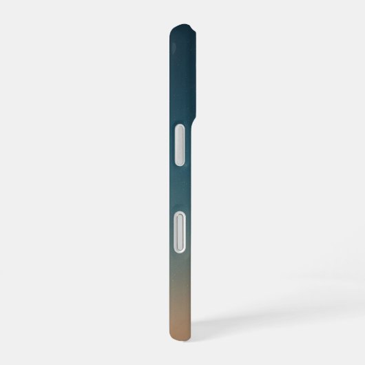 Retro Planet Top View with Reflection iPhone 16 Hoesje (Rechterkant)