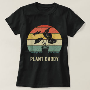 Retro Plant Vader Grappig Geschenk voor Tuinier T-shirt