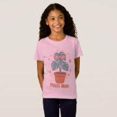 Retro Planten Moeder T-shirt (Voorkant volledig)