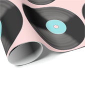 Retro Platen Inpakpapier (Rol Hoek)