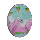 Retro Platform Game Dartbord (Voorkant Links)