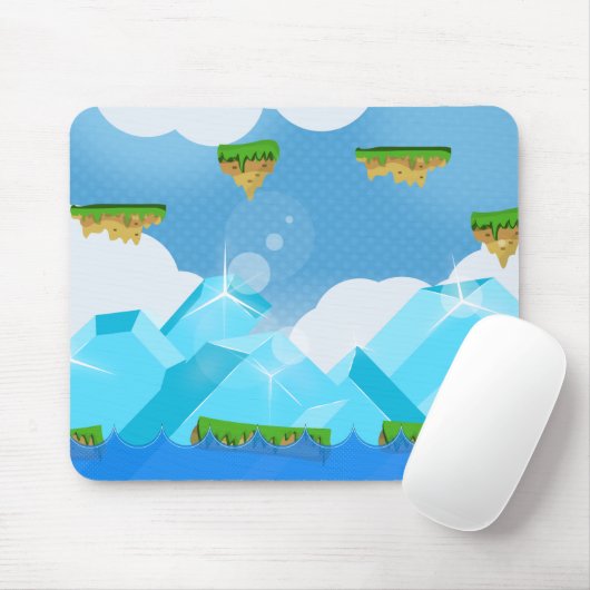 Retro Platform Game Muismat (Met muis)