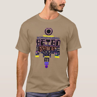 Retro Player Streamer Arcade Colors T-shirt