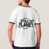 Retro Pluto "Never Forget"  T-shirt (Achterkant)